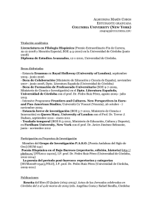 Currículum - Universidad de Córdoba
