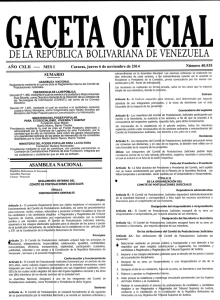 Reglamento Comité de Postulaciones Gaceta Oficial número 40 535