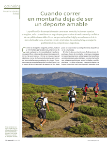 "Cuando correr en montaña deja de ser un deporte amable" en PDF