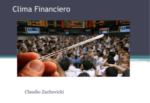 Clima Financiero - Bolsa de Valores de El Salvador