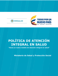 Política de Atención Integral en Salud