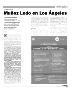 Muñoz Ledo en Los Ángeles