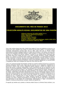 Hoja informativa documento mes marzo 2015