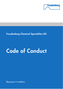 Code of Conduct - Chem