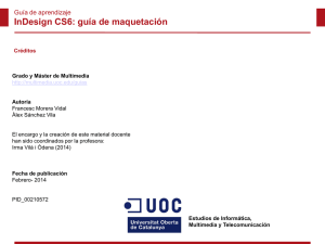 InDesign CS6: guía de maquetación