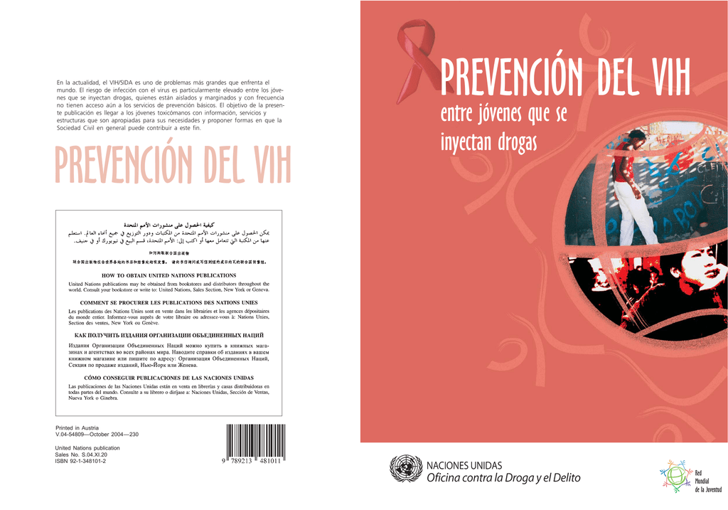 Prevención del VIH entre jóvenes que se inyectan drogas