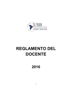 reglamento del docente - Universidad Peruana Simón Bolívar