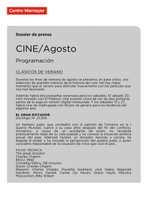 CINE/Agosto - Centro Niemeyer