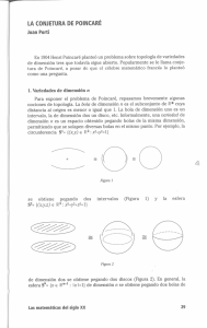 La conjetura de Poincaré