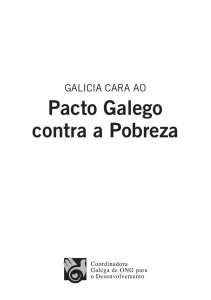 Pacto Galego contra a Pobreza - Coordinadora Galega de ONG