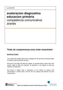 AD3P2015 ARANES_Text_Comprensio_oral_docent_26 març_2015