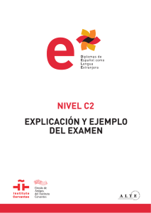 Modelo de examen nivel C2 2012 (PDF - 2,09 Mb)