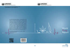 World Drug Report - Instituto de Investigaciones Jurídicas de la UNAM
