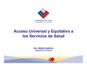 Acceso Universal y Equitativo a los Servicios de Salud