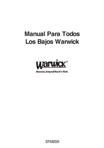 Manual Para Todos Los Bajos Warwick