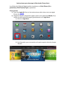 Instrucciones para descargar ePubs desde iTunes Store Los ePubs