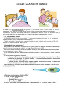 CONSEJOS PARA EL PACIENTE CON FIEBRE 2