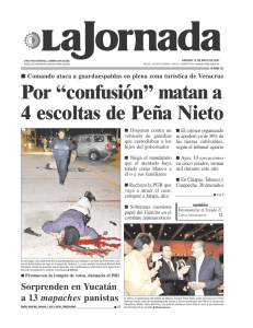 Por “confusión” matan a 4 escoltas de Peña Nieto