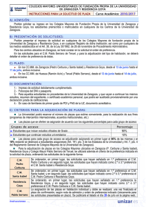 Instrucciones - Colegio Mayor Universitario Pablo Serrano