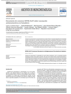 Consenso ALAT-SEPAR Vac antipneumo fumadores 2015