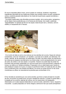 Cocina Italiana - Revista Mistura