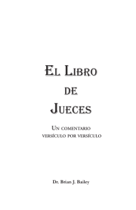 El libro de Jueces - iglesiaemanuelsion.org