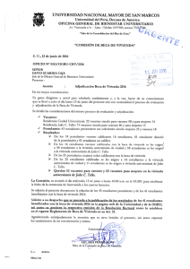 resultados de la beca vivienda 2016