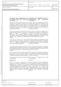 decreto del presidente de la diputación de valencia numero ______