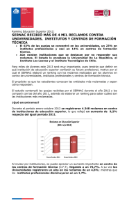 sernac recibió más de 4 mil reclamos contra