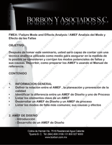 FMEA / Failure Mode and Effects Analysis / AMEF Analisis del Modo