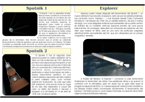 Sputnik 1 Sputnik 2 Explorer