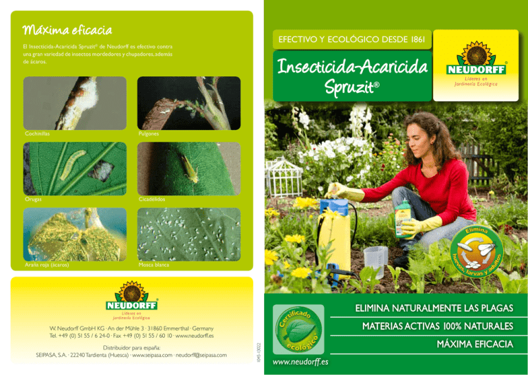 Insecticida Acaricida Spruzit