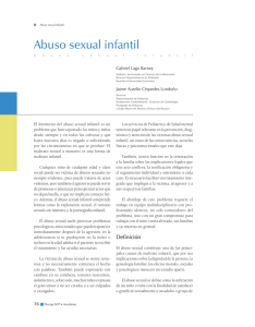 Abuso sexual infantil - Sociedad Colombiana de Pediatría