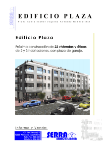 Dossier Plaza - GESTORIA SERRA Almazora