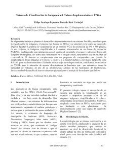 Sistema de Visualización de Imágenes a 8 Colores Implementado