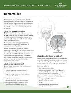 Hemorroides - Intermountain Healthcare