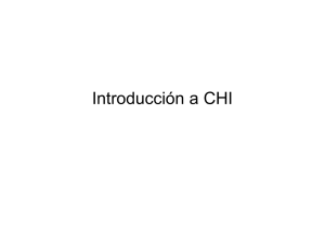 Introducción a CHI