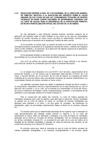 Resolución 4/1999, de 3 de diciembre, de la Dirección General de