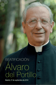 Beatificación de Álvaro del Portillo.