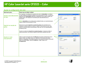HP Color LaserJet CP3525 Series - Color Tasks