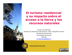 El turismo residencial y su impacto sobre el acceso a la
