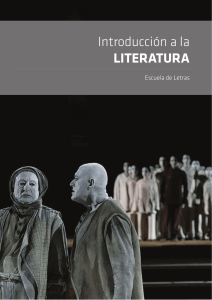 Introducción a la LITERATURA - Facultad de Filosofía y Humanidades