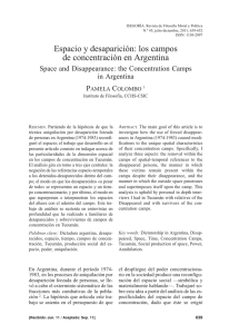 Espacio y desaparición: los campos de concentración en Argentina