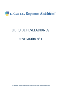 LIBRO DE REVELACIONES - La Casa de los Registros Akáshicos