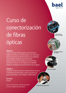 Curso de conectorización de fibras ópticas