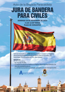 jura de bandera para civiles - Ayuntamiento de Alcala de Henares