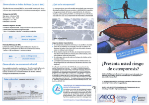 Cómo calcular su Índice de Masa Corporal (IMC)