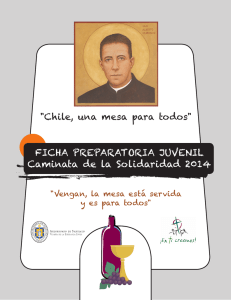 Ficha Preparatoria 2014 - Vicaría Esperanza Joven