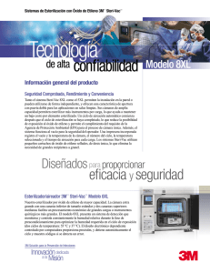 Tecnología de Alta Confiabilidad Steri-Vac® 8 XL.