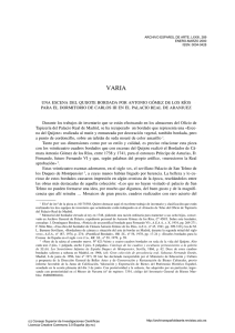 Versi&oacute;n para imprimir - Archivo Espa&ntilde;ol de Arte